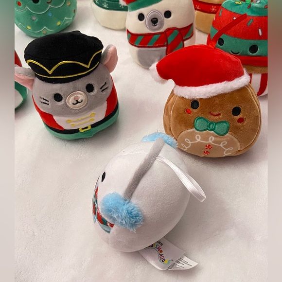 4” Manny the Snowman Squishmallows Ornament - Picture 3 of 5